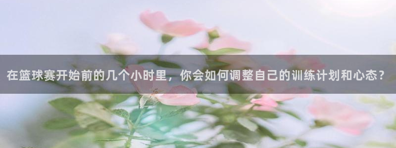 米兰体育报古利特：在篮球赛开始前的几个小时里，你会如何调整自